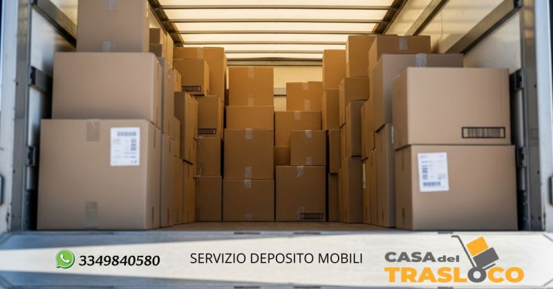 deposito mobili in attesa di trasloco a Varese