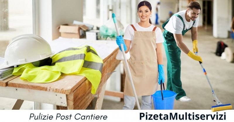 impresa di pulizie post cantiere