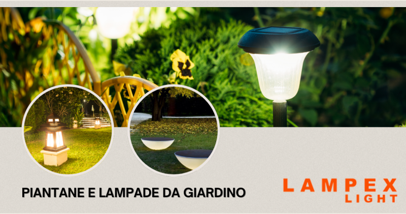 Vendita lampade da giardino
