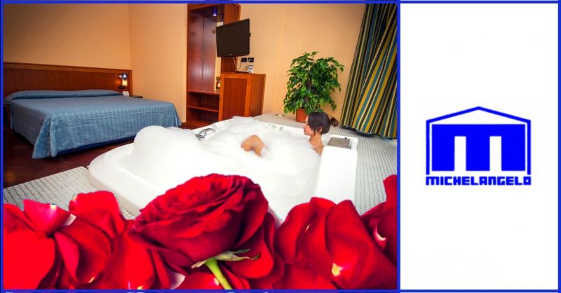 offerta prenotazione hotel con suite romantica - occasione hotel con jacuzzi in camera Terni