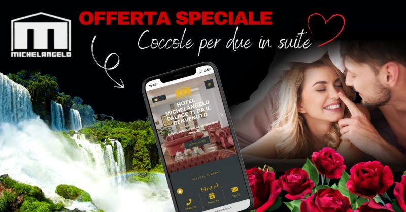 Hotel con suite romantica con minipiscina