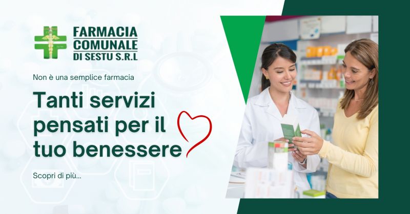 promozione servizi FARMACIA COMUNALE DI SESTU - offerta esami cura e prevenzione