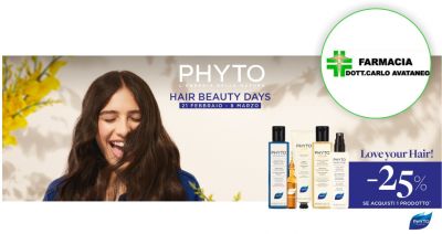 farmacia carlo avataneo selargius promozione prodotti cura dei capelli phyto paris