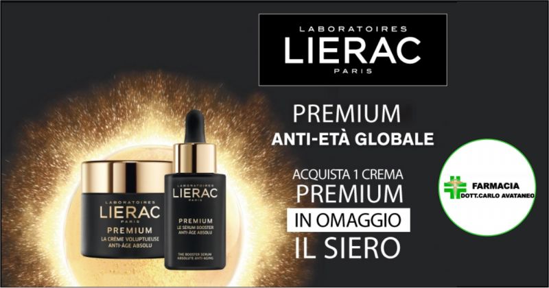 FARMACIA CARLO AVATANEO SELARGIUS - promozione prodotti linea Lierac Premium