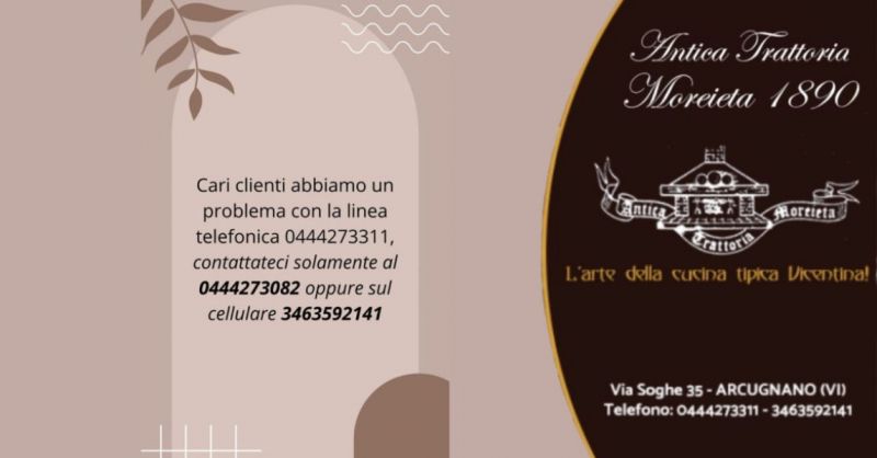 Avviso Importante per i nostri clienti