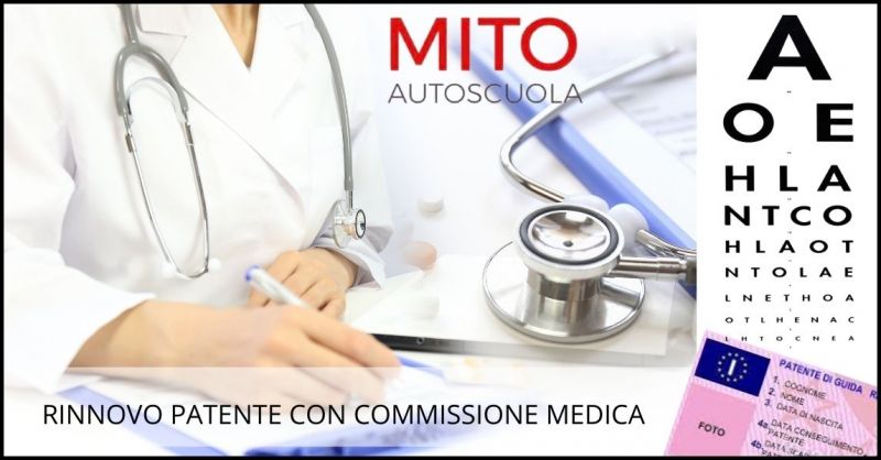 occasione prenotazione rinnovo patente con commissione medica Trieste