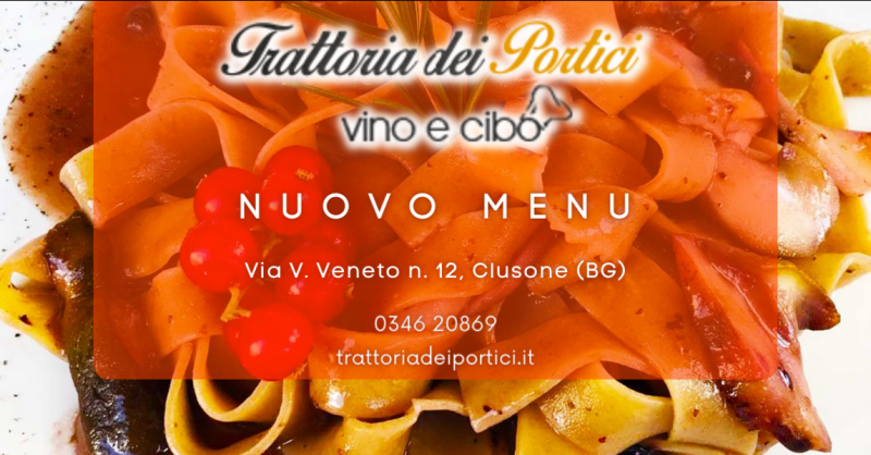 Offerta ristorante con portate di carne e di pesce in provincia di Bergamo - promozione nuovo menu di carne e di pesce Clusone