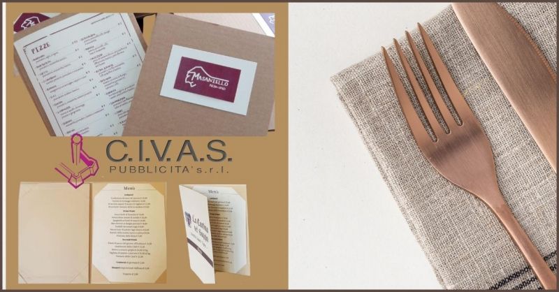 offerta portamenu per ristoranti e pizzeria a Lucca - CIVAS