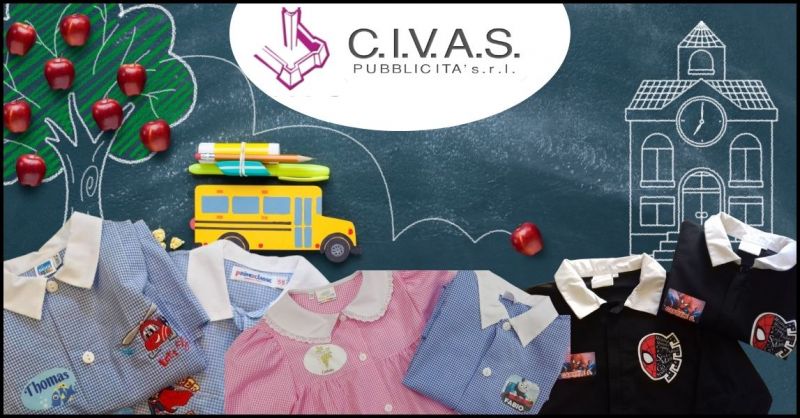 occasione grembiule asilo e scuola personalizzato -CIVAS