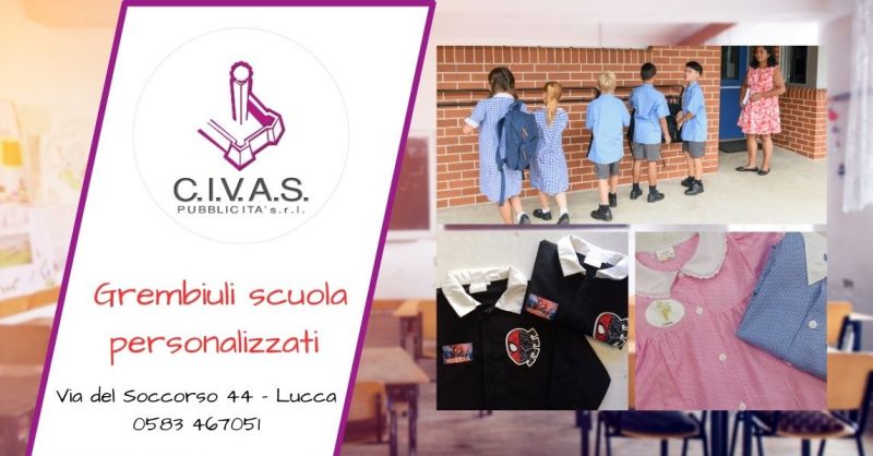 offerta Grembiuli Scuola Personalizzati per bambini