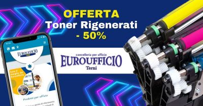  offerta fornitura toner per stampanti rigenerati in sconto