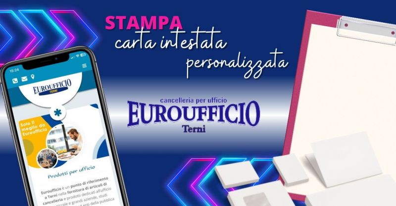 Promozione Servizio Stampe Personalizzate di Carta Intestata