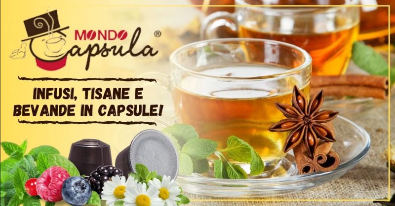 Offerta vendita bevande in capsule originali Padova - Occasione vendita infusi tisane in capsule compatibili Padova