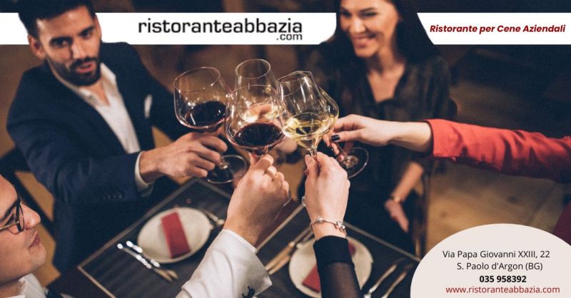 ristorante per cene aziendali vicino Bergamo