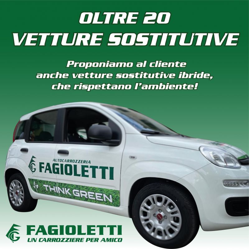 Offerta Auto Sostitutive Vetture Sostitutive Autocarrozzeria Fagioletti Terni