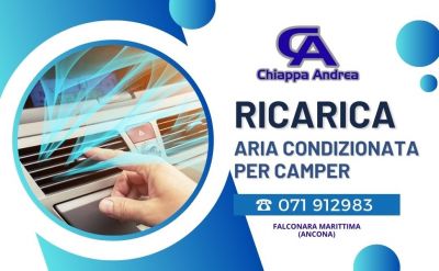 ricarica aria condizionata camper falconara maritima
