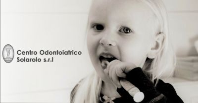 centro odontoiatrico solarolo promozione dentista specializzato igiene orale bambini ravenna