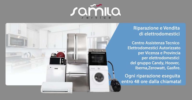 Showroom vendita elettrodomestici ricambi originali Candy Hoover Group
