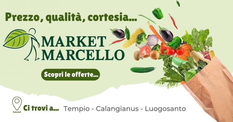   OFFERTA SUPERMERCATI MARCELLO - PROMOZIONE SPESA SUPERMERCATI MARCELLO OLBIA TEMPIO