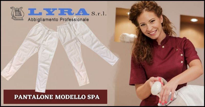 LYRA SRL - offerta abbigliamento professionale per centri benessere e centri estetici