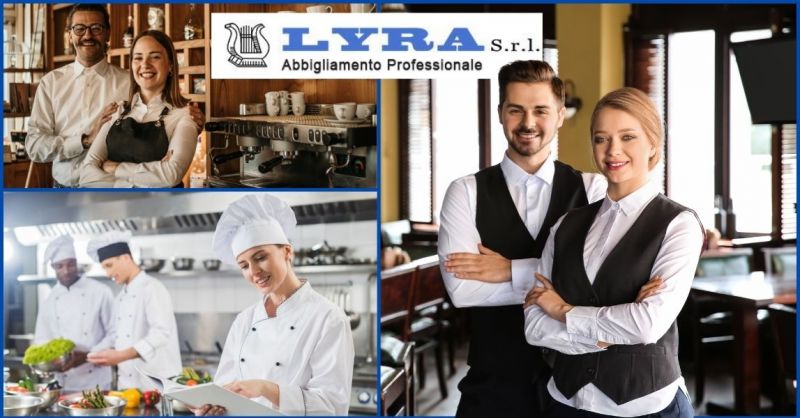 occasione abbigliamento professionale per strutture ricettive in Toscana - LYRA SRL