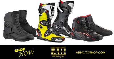 ab moto shop offerta vendita calzature per motociclisti civitanova marche