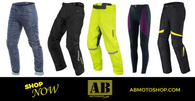  ab moto shop offerta vendita pantaloni da motociclista civitanova marche