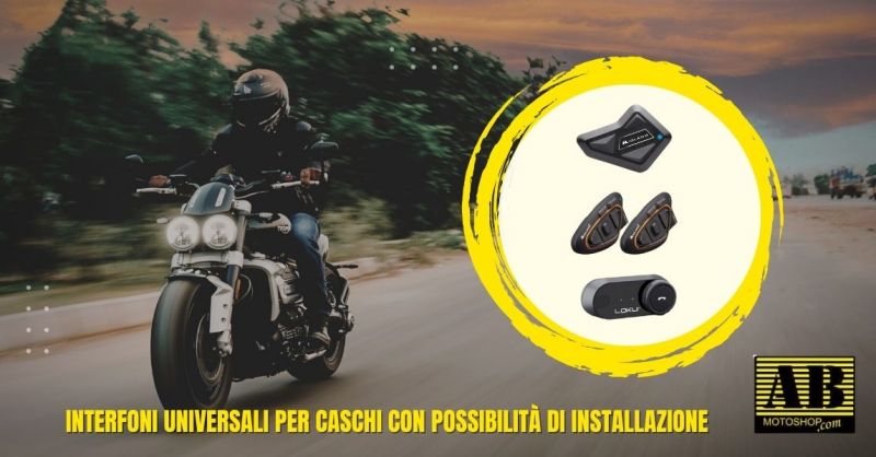Interfoni universali per caschi civitanova marche