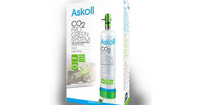  Offerta Askoll CO2 PRO GREEN SYSTEM 600 gr kit completo