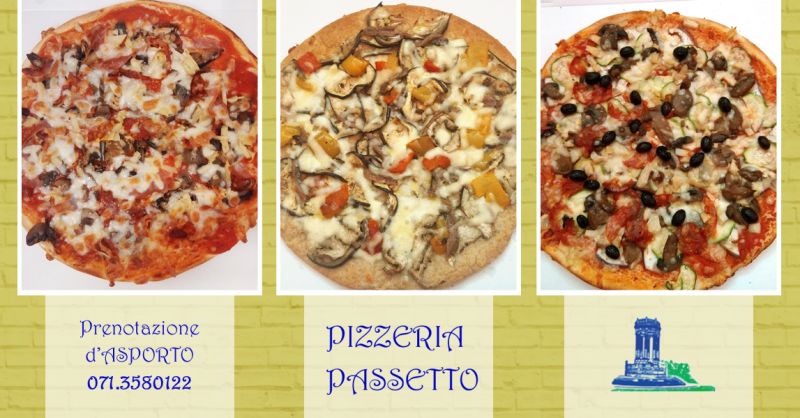   PIZZERIA PASSETTO - Offerta Pizza al Piatto da Asporto Ancora Passetto