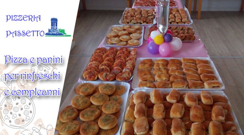 OFFERTA PANINI FARCITI PER RINFRESCHI ANCONA – PROMOZIONE PIZZE E PANINI PER FESTE COMPLEANNO ANCONA