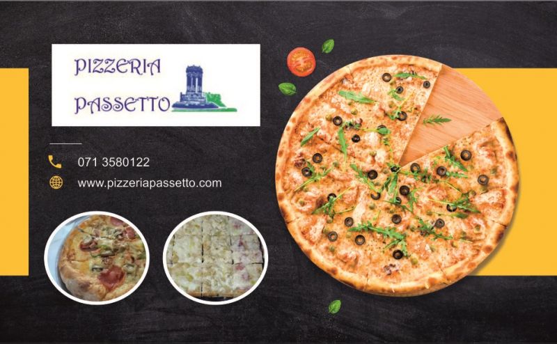 offerta pizza al piatto d'asporto