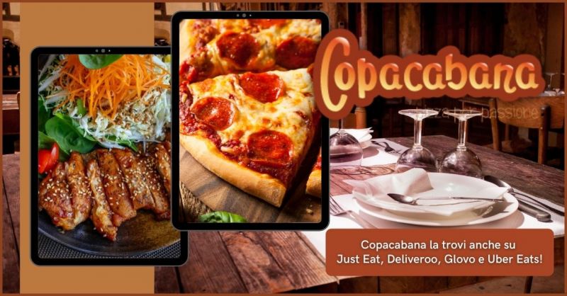 occasione ristorante e pizzeria a Trieste anche da asporto con prenotazione APP - COPACABANA