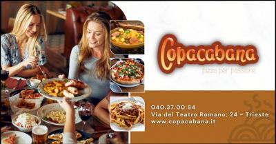  offerta ristorante con consegna a domicilio trieste copacabana