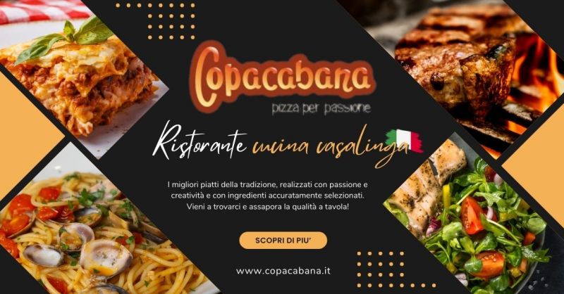 Dove mangiare specialita tipiche della cucina casalinga italiana