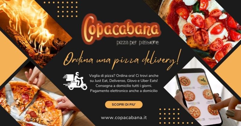 Pizzeria con consegna a domicilio