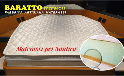 offerta fabbrica materassi per barche memory foam occasione materassi anallergici barche su misura