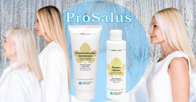  sanitaria prosalus offerta maschera ristrutturante e shampo delicato per capelli