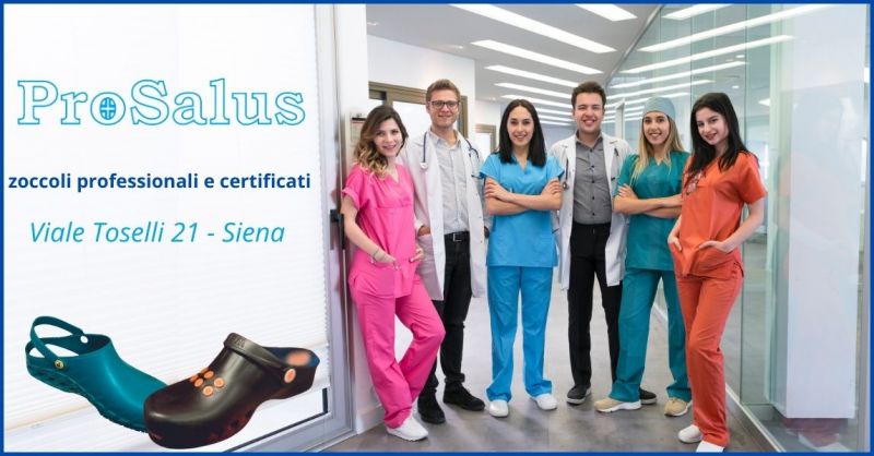 promozione zoccoli professionali sanitari Siena - PROSALUS
