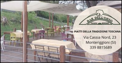 trattoria bar dell orso offerta piatti tipici della tradizione toscana