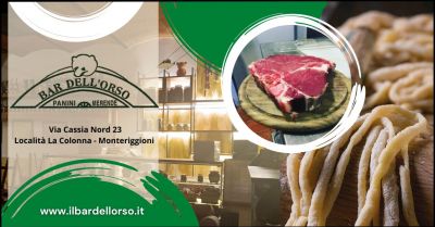 bar dell orso offerta ristorante menu tradizione toscana
