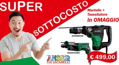 offerta martello combianto dh40mc cosenza promozione martello combinato con tassellatore cosenza