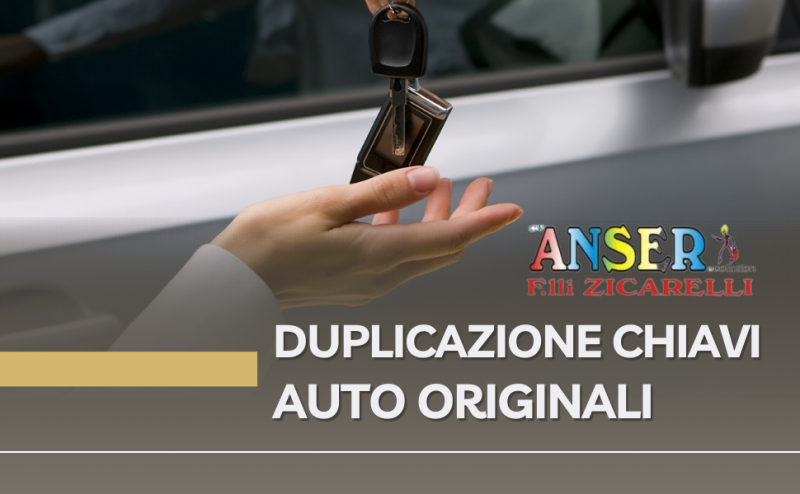 duplicazioni chiavi auto originali