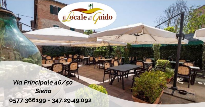 ristorante con tavoli aperto a pochi km dal centro