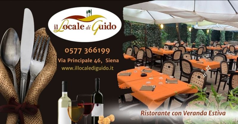 ristorante con veranda estiva