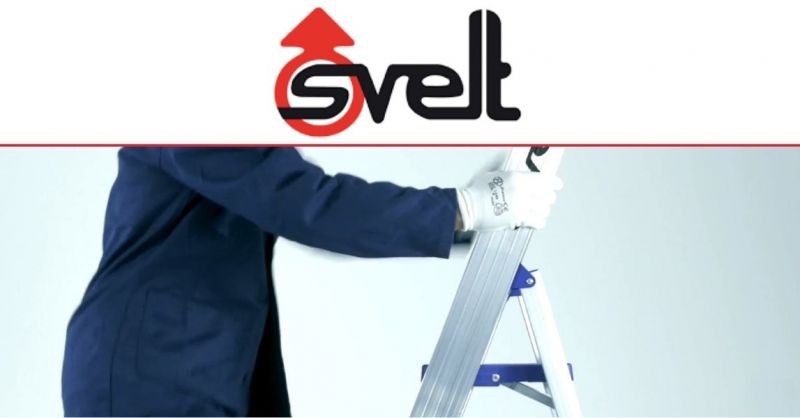  SVELT SPA - het beste Italiaanse bedrijf voor de productie van professionele ladders en steigers