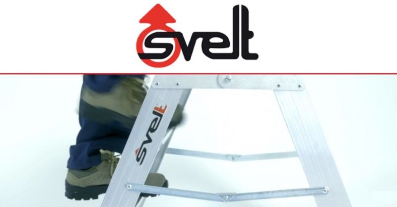 SVELT SPA - Find the best Italian company for the production of ladders and scaffolding for professional use