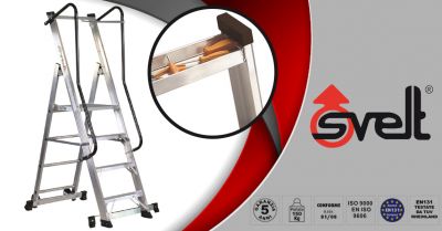 svelt promozione vendita online scala professionale in alluminio moby altezza max m 2 96