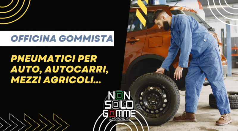 Offerta Officina Gommista L’Aquila – Occasione cambio gomme estate inverno convergenza L’Aquila