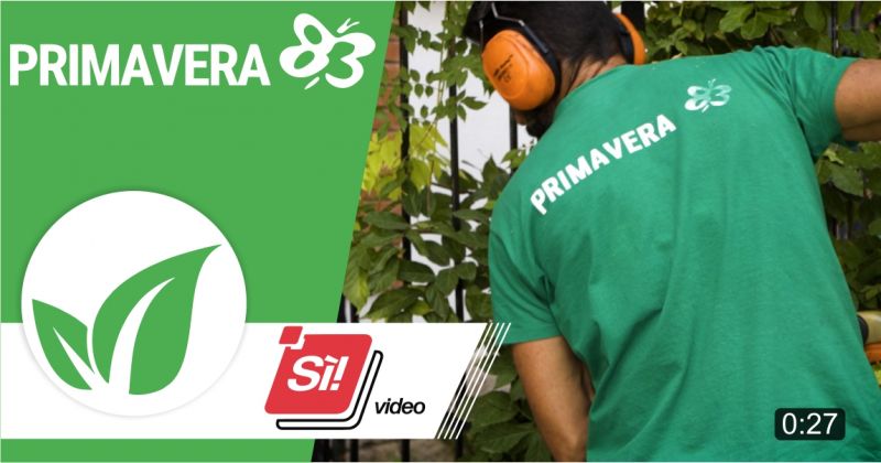 PRIMAVERA 83 - offerta servizio manutenzione giardini ordinaria programmata